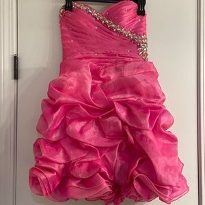 Pink homecoming dress